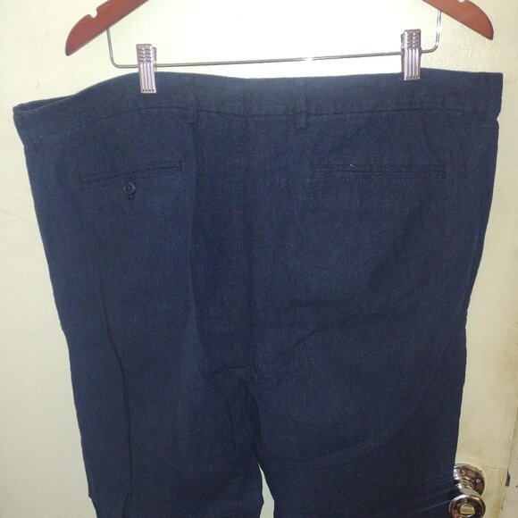 Old Navy 2025 Men Linen-Blend suit XL Blazer 42x30 Chinos, Navy Blue - Picture 8 of 9